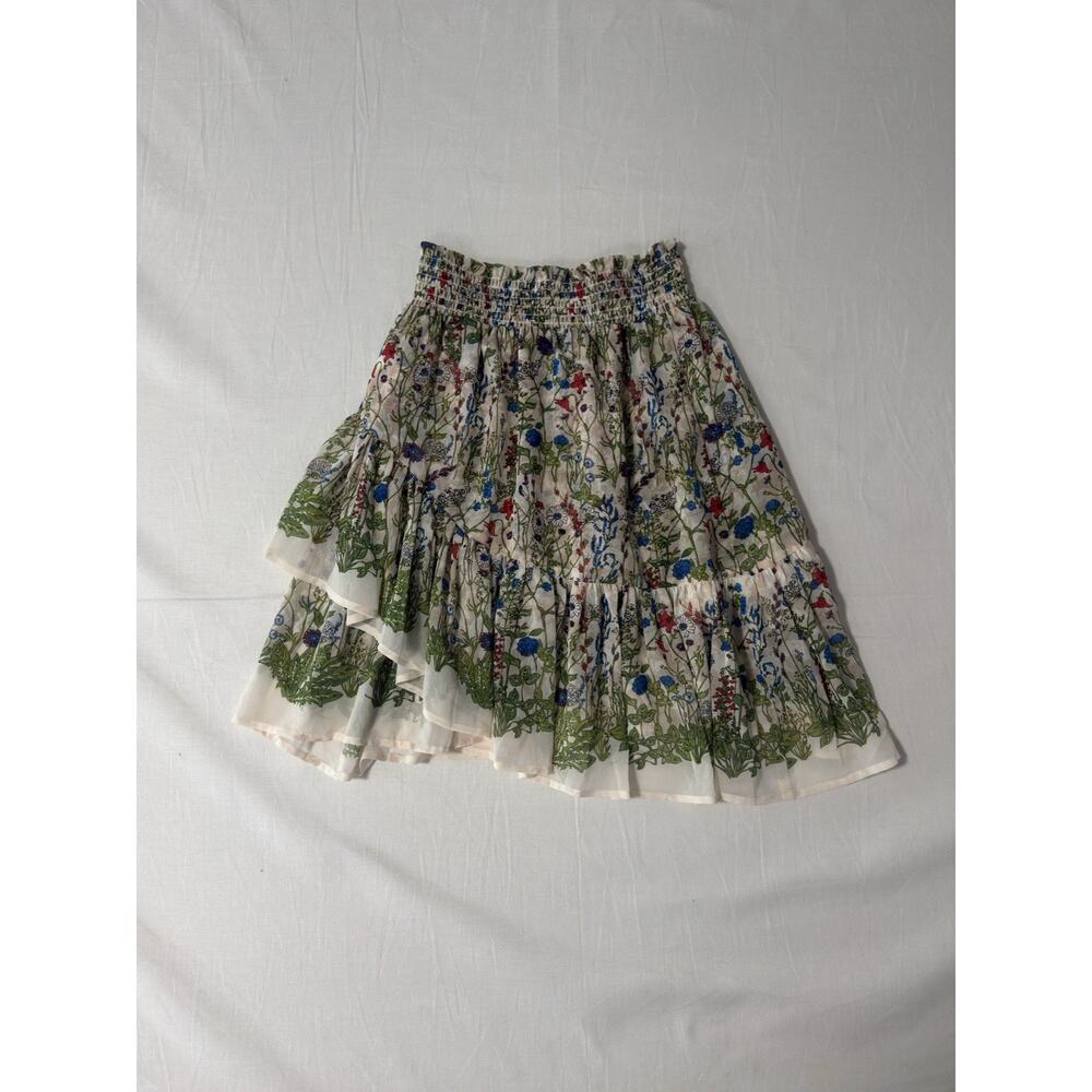 Maje - Bucolic skirt with ruffles and smocks - Size 36 (S) - Picture 9 of 9
